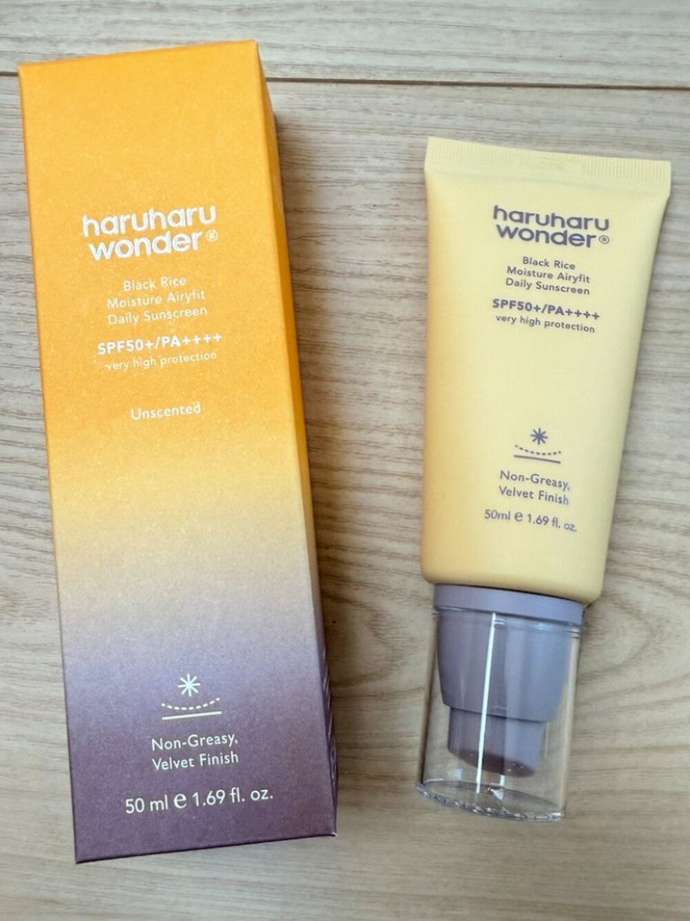 Haruharu Wonder Black Rice Sunscreen SPF50+ 50ml
